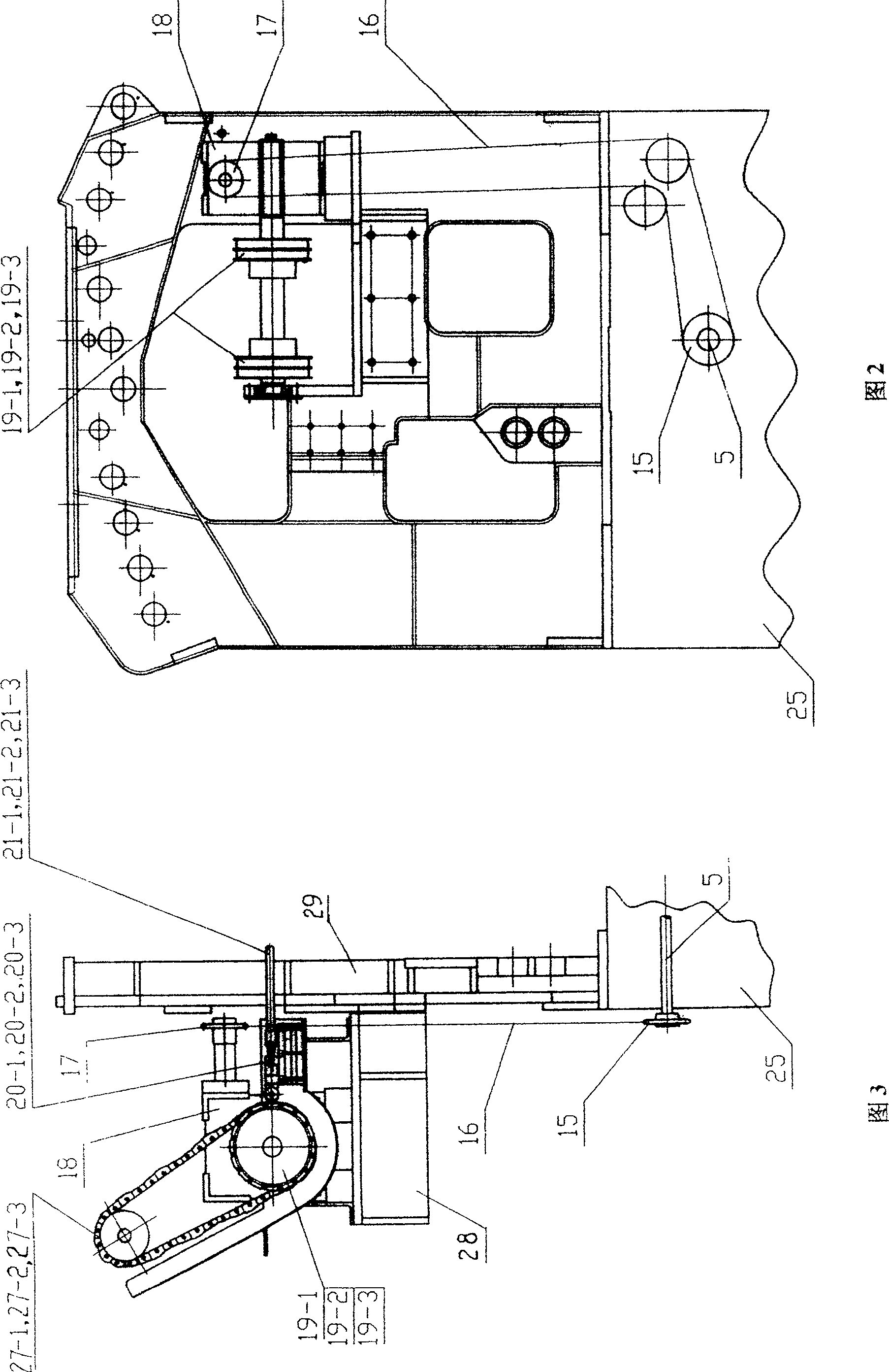 Multi-shuttle warp knitting machine