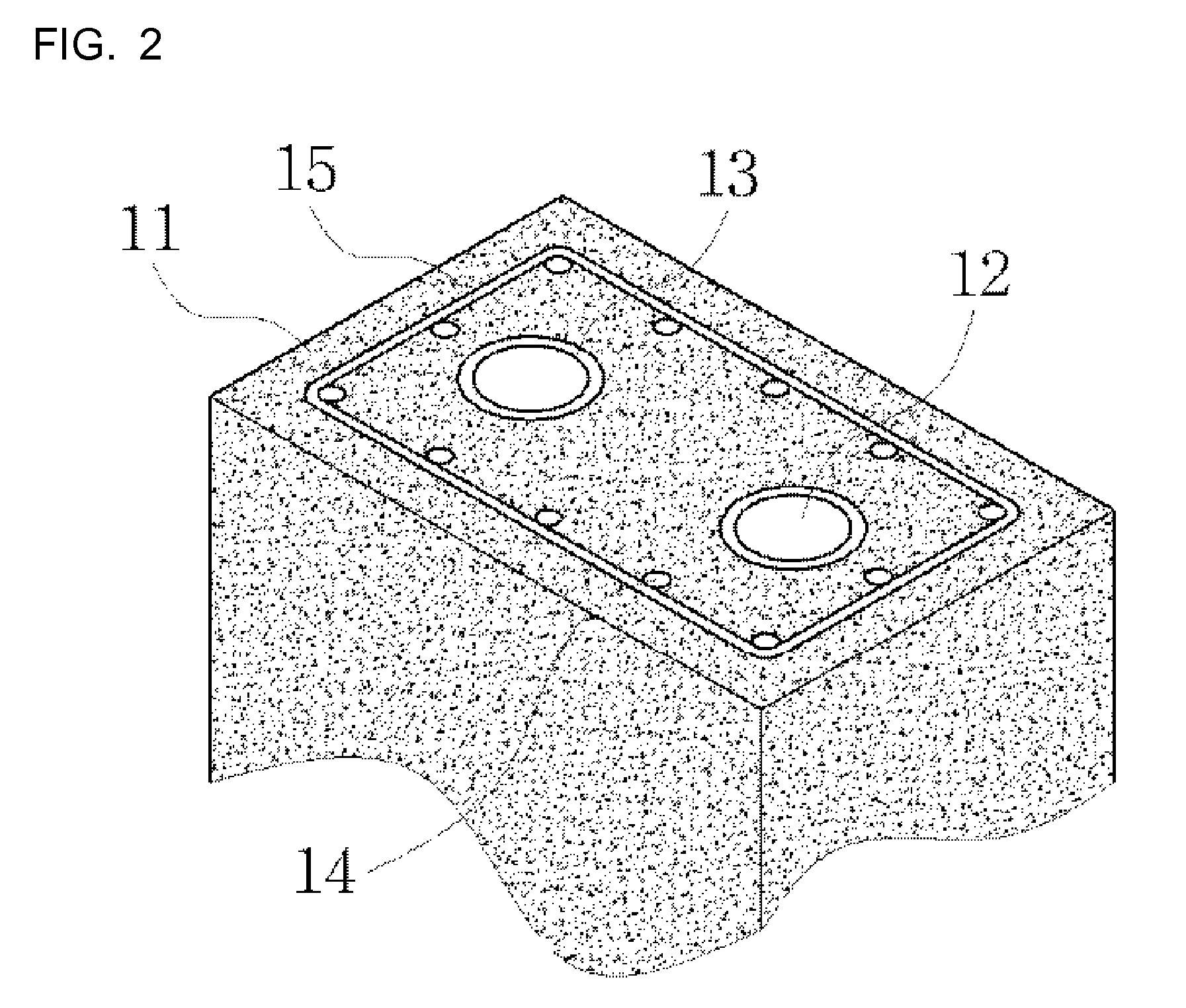 Supporting structure for offshore wind power generator