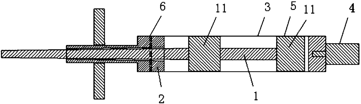 Reducing rotary cold extrusion strengthening process device