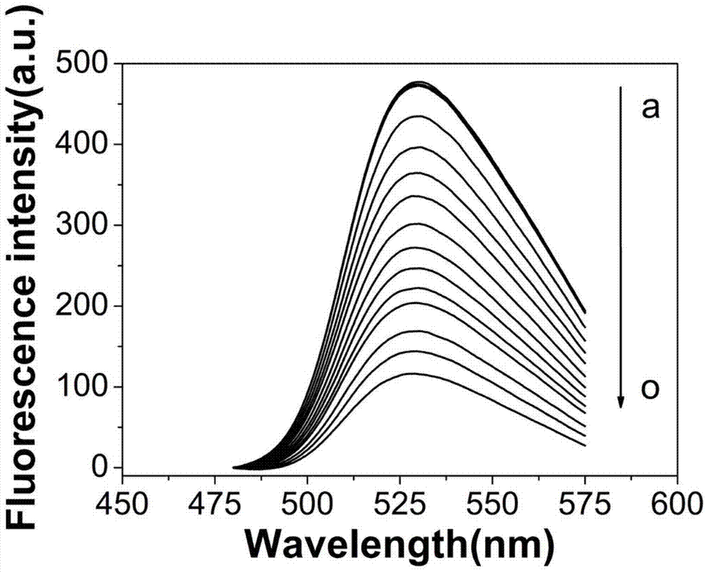 Nanometer golden rod used for detecting bovine serum albumin and preparation method and application thereof