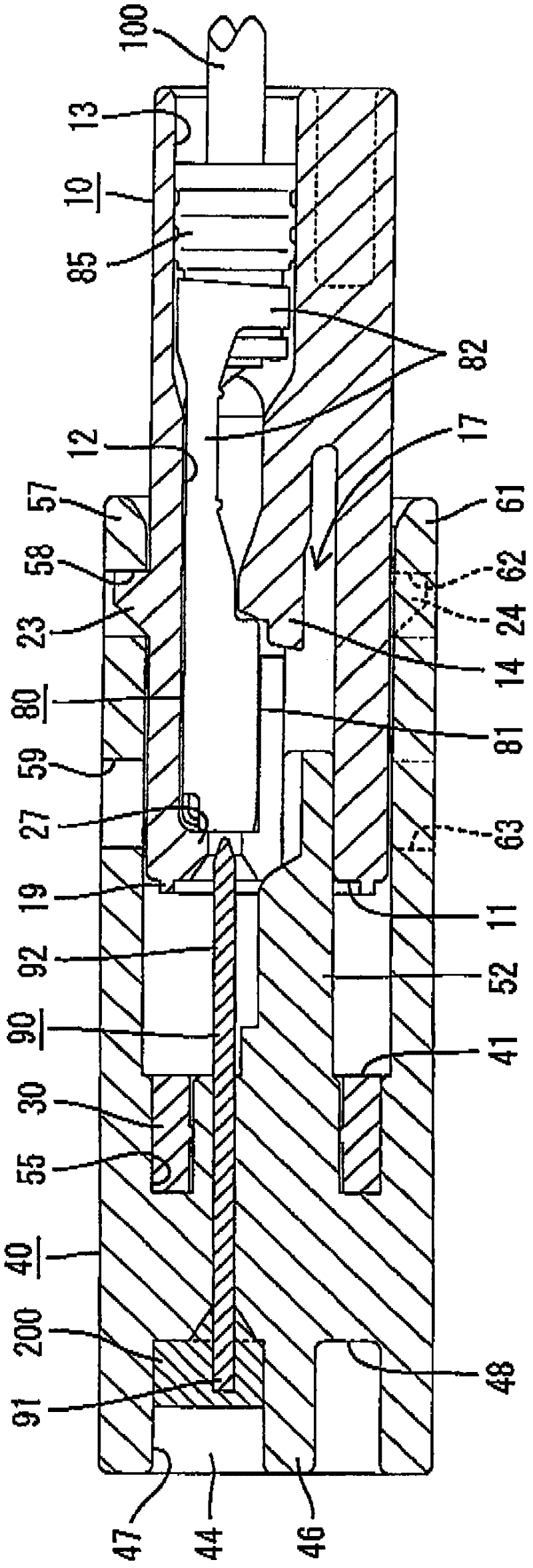 Connector and connector matching method