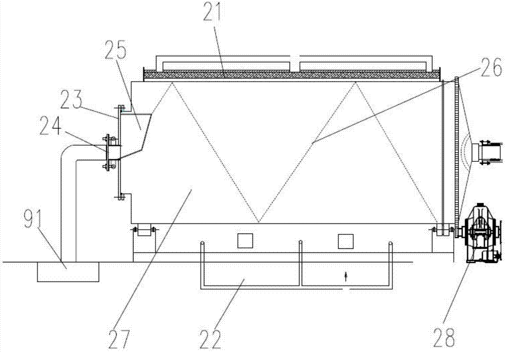 Environment-friendly energy-saving type diseased animal innocent treatment equipment and method