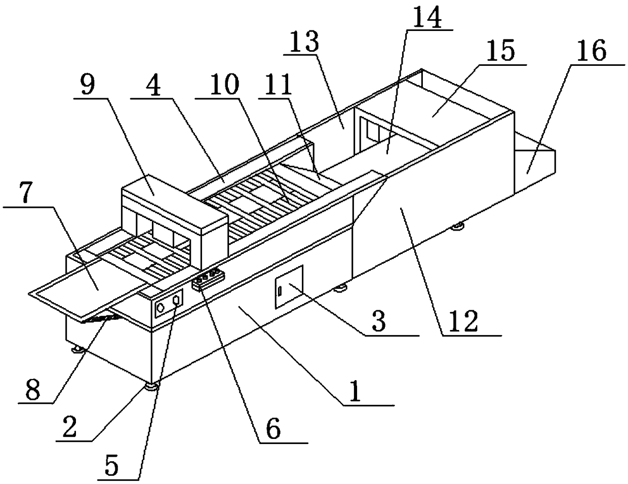 Cutting, clipping and winding three-in-one device for textile