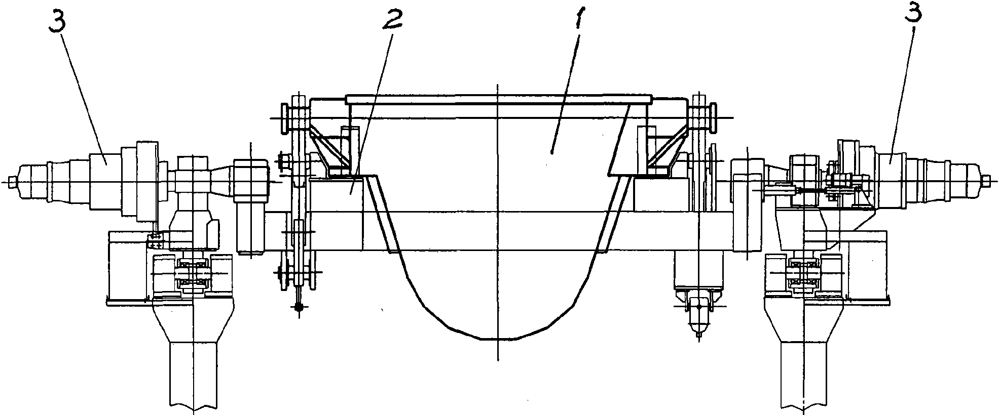 Slag pot tipping feeder