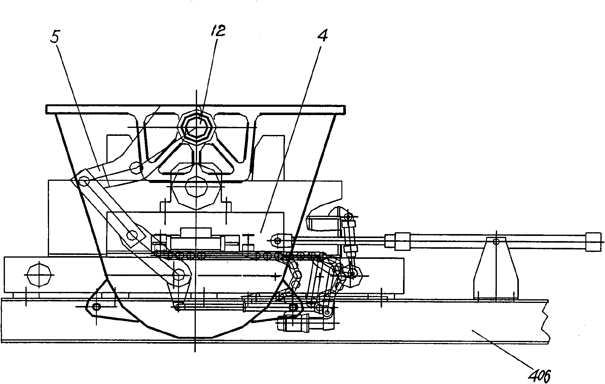 Slag pot tipping feeder