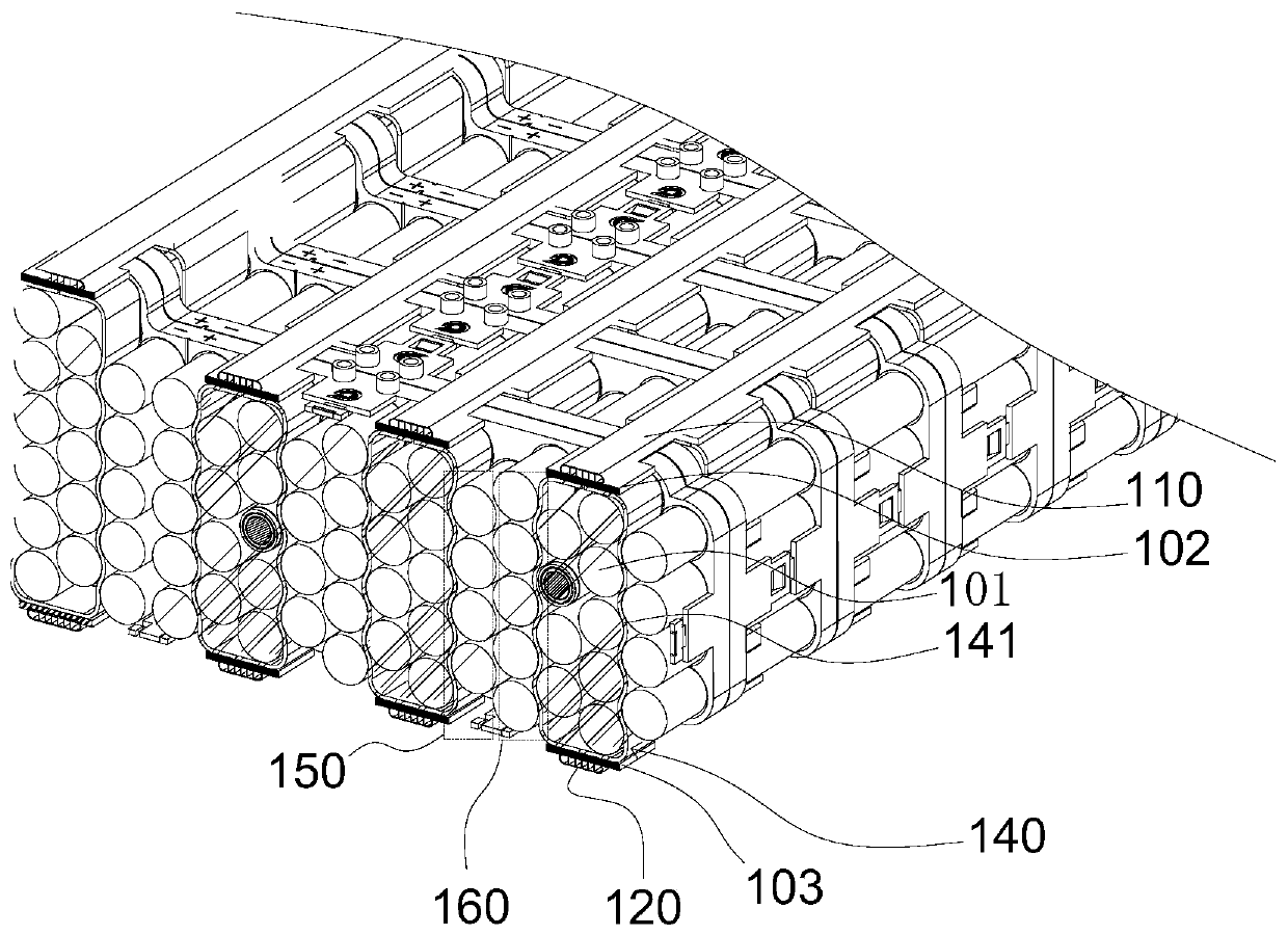 Battery temperature control device