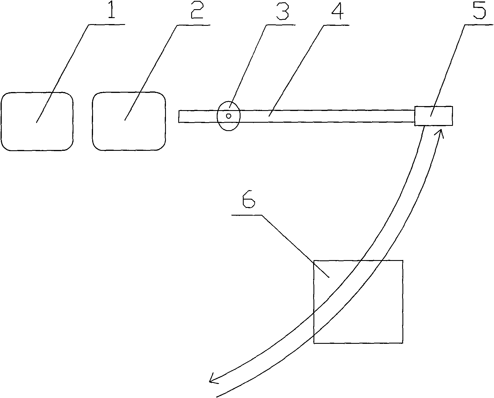 Vehicle-passing intelligent card-reading system and method