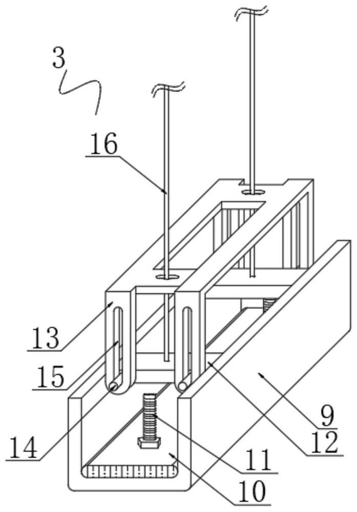 An asphalt road leveling device for municipal engineering