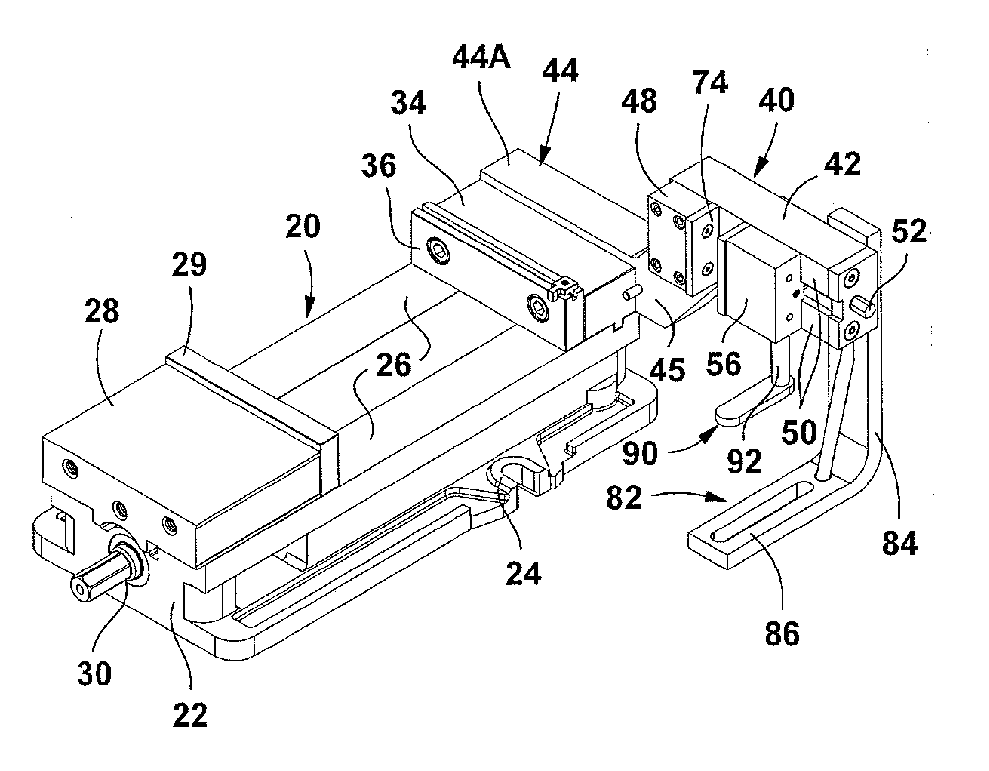 Machine vise attachment