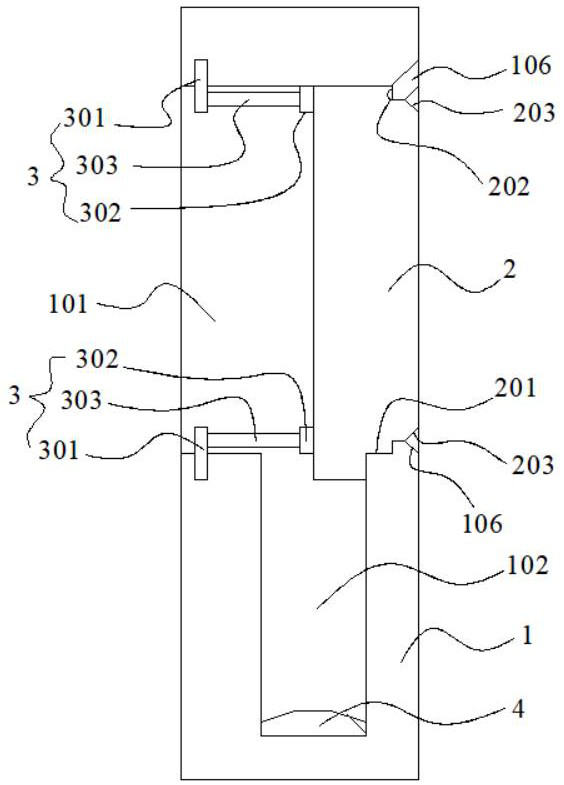 Fabricated decorative plate integrated access hole