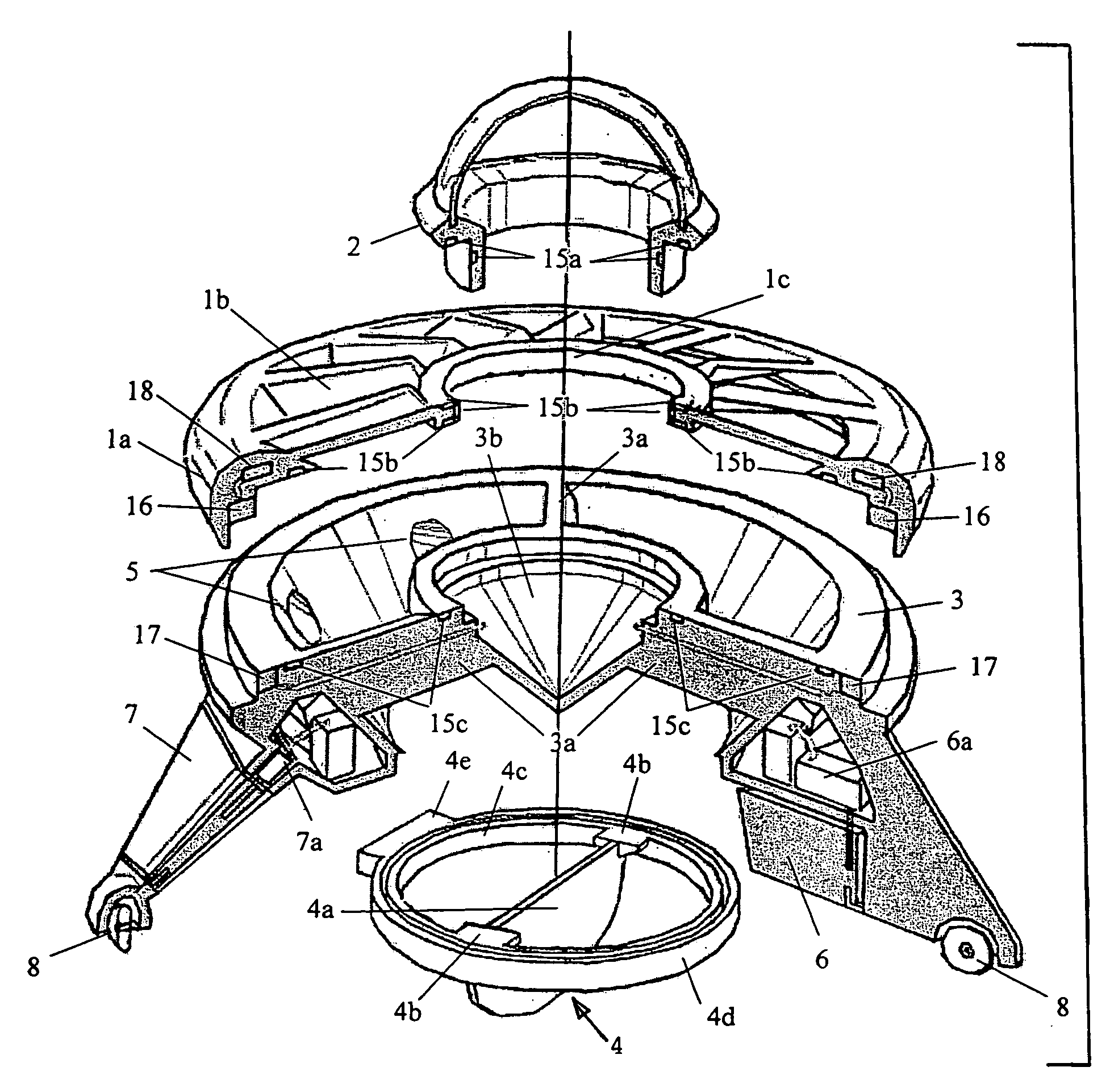 Quiet vertical takeoff and landing aircraft using ducted, magnetic induction air-impeller rotors