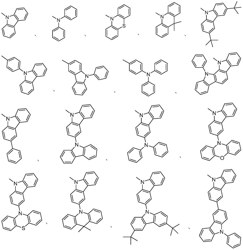 Asymmetrical thermal-activation-delayed aggregation-induced emission material based on diphenyl sulfone phenoxazine, as well as synthesis method and application of material