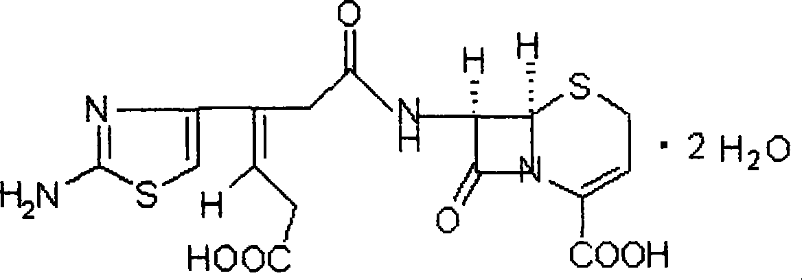 Ceftibuten suspension