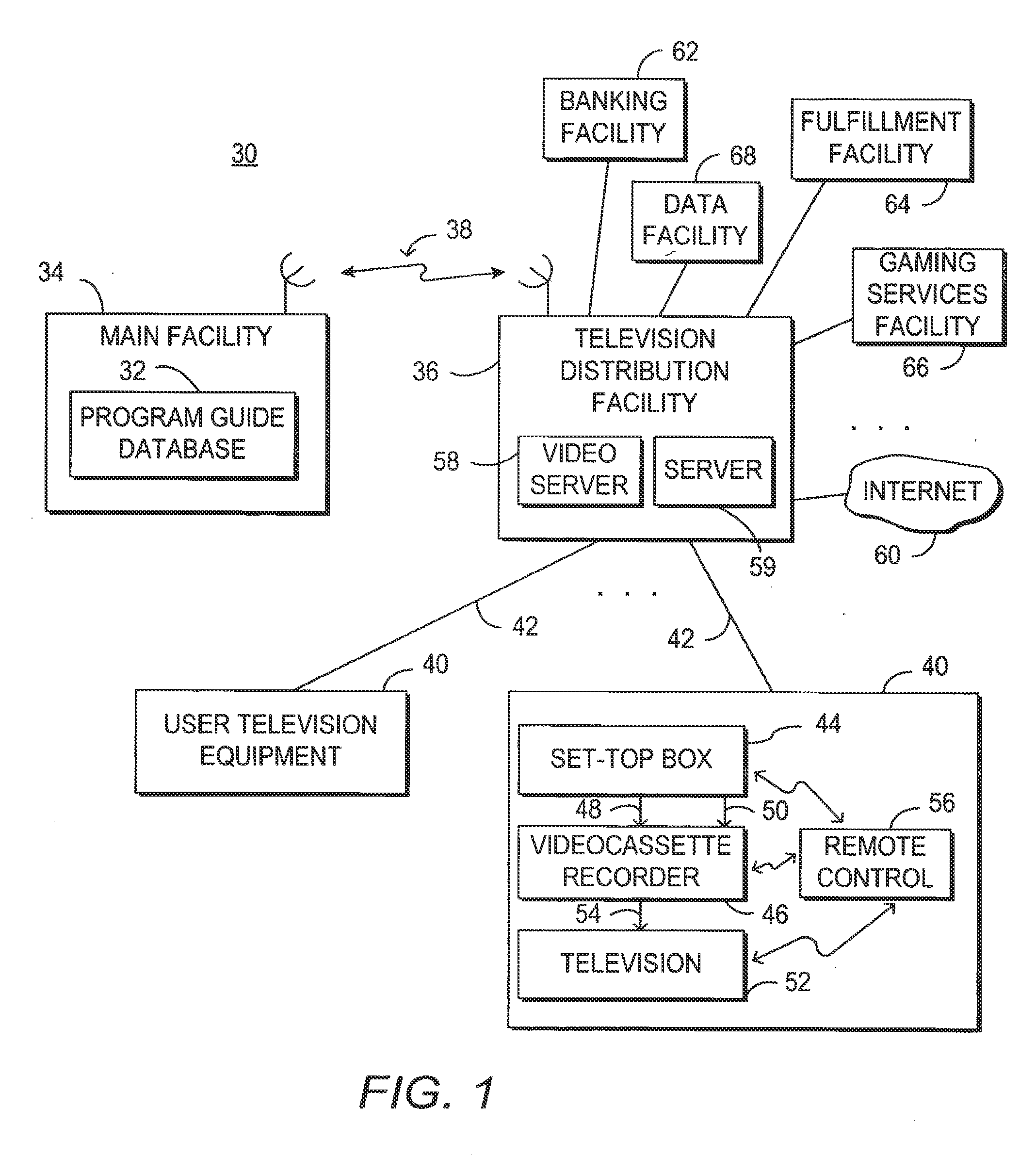 Interactive television program guide system that serves as a portal