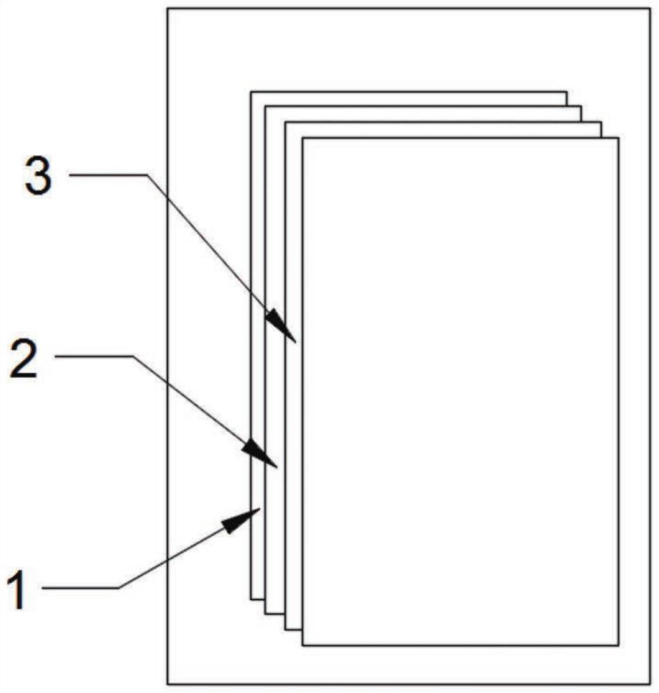 Disposable degradable urinal pad formula and preparation method