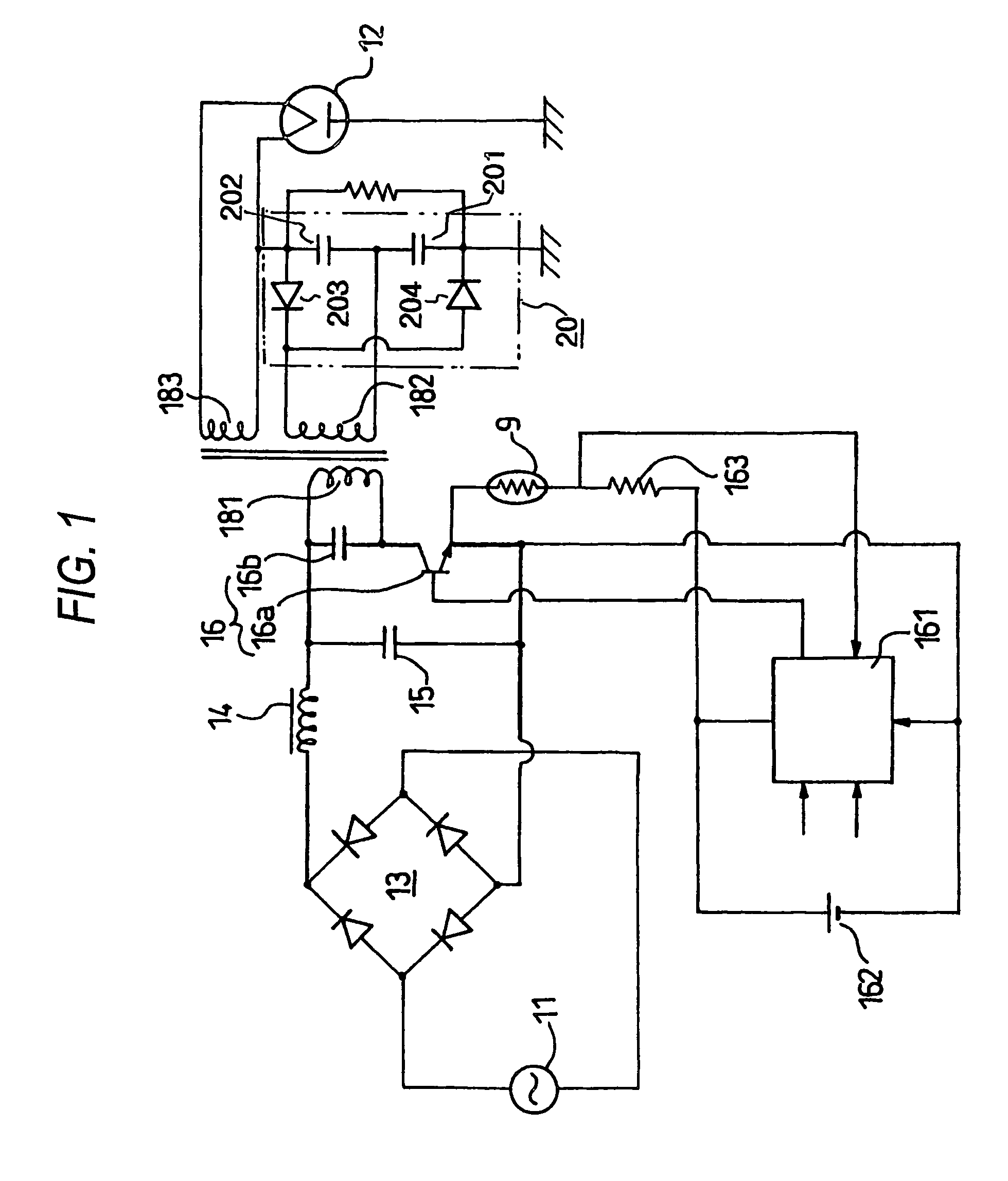 High-frequency dielectric heating device and printed board with thermistor