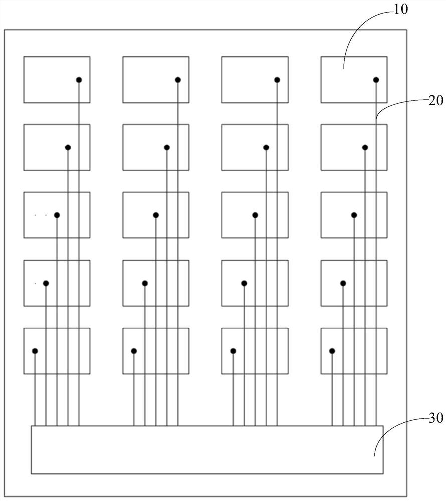 Self-capacitance touch panel and touch display panel