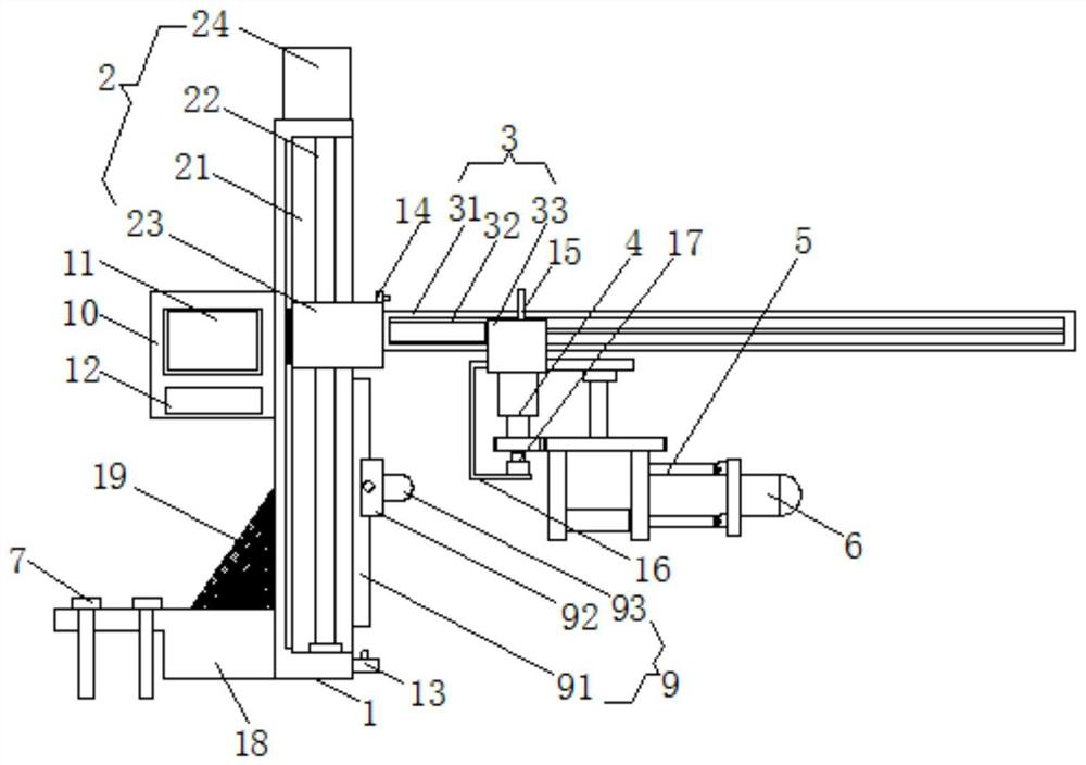 Visual detection device capable of reducing visual detection misjudgment rate and detection method thereof