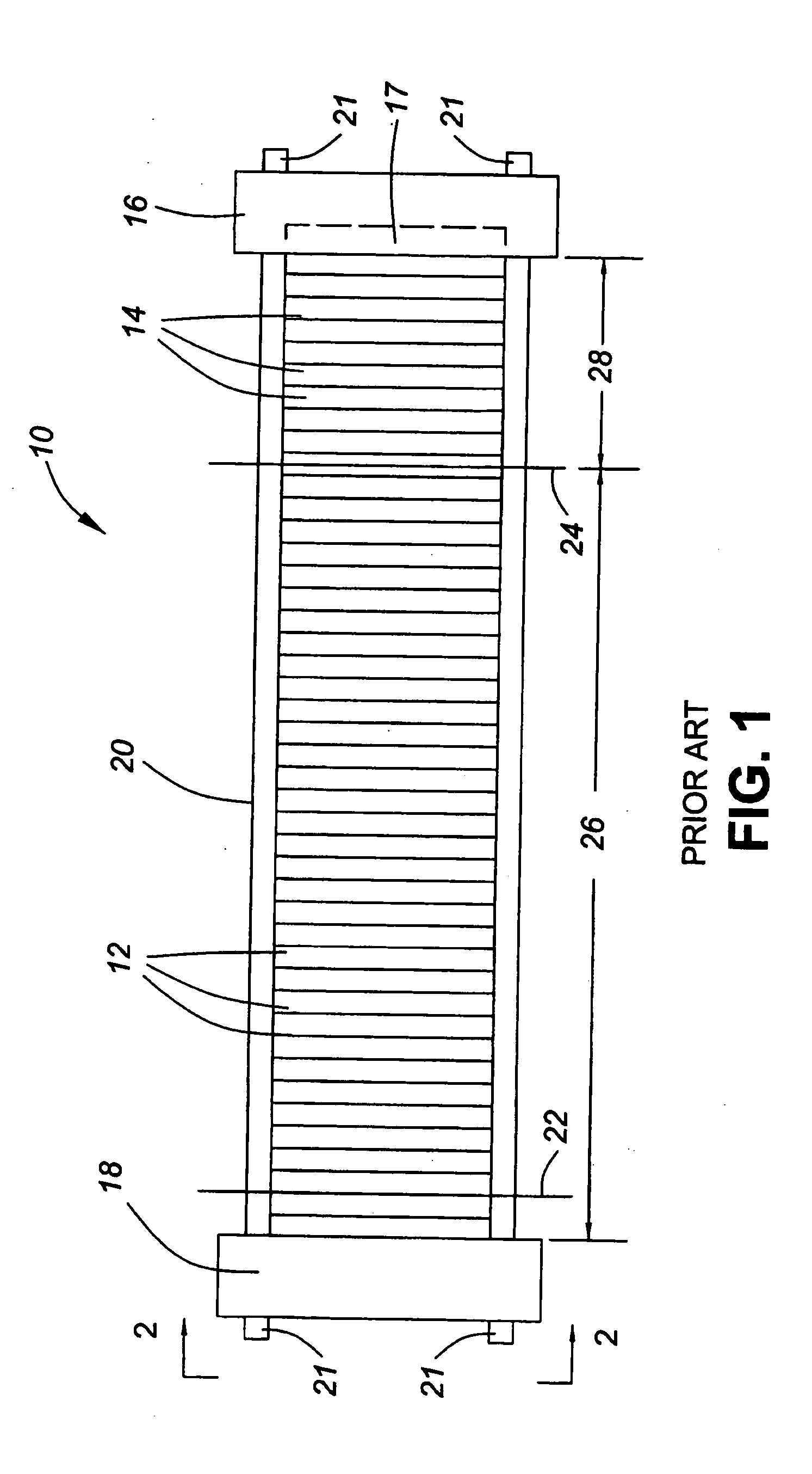 Electrical interconnect for a fuel cell stack