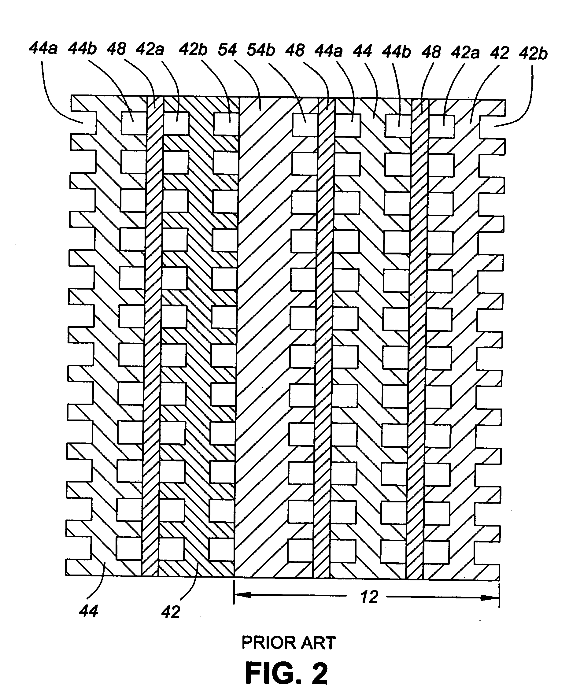 Electrical interconnect for a fuel cell stack