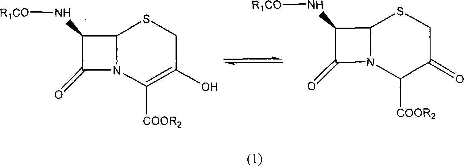 Preparation method of 3-hydroxy-cepham compound