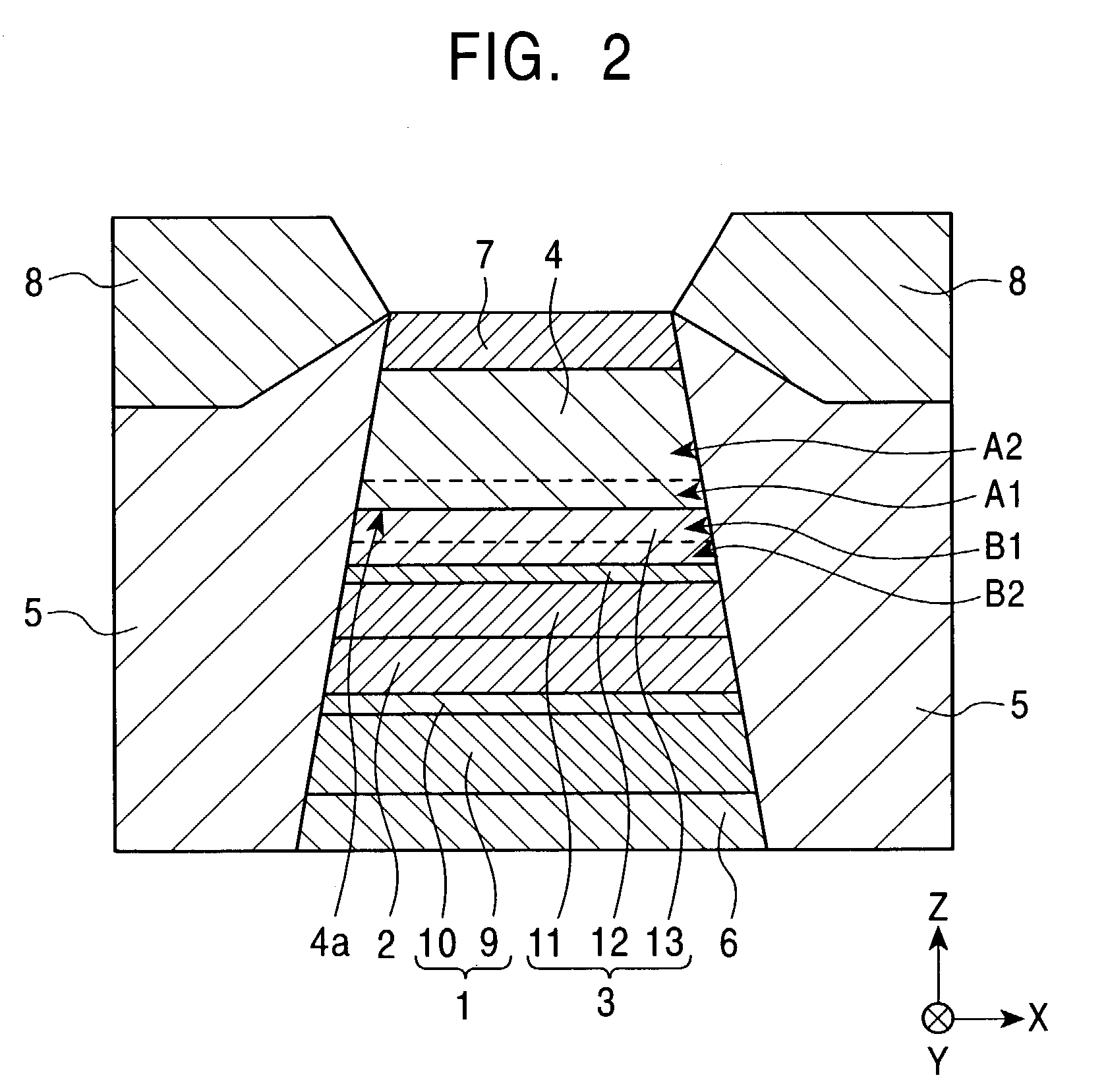 Exchange coupling film, magnetic detecting element using the exchange coupling film, and method of making same