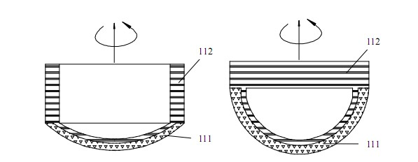 Finishing machining system based on flexible controlled air pressure grinding wheel