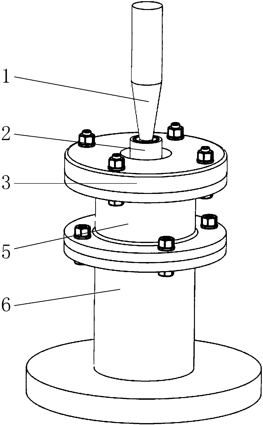 Expanding device and method for shape memory alloy pipe joint