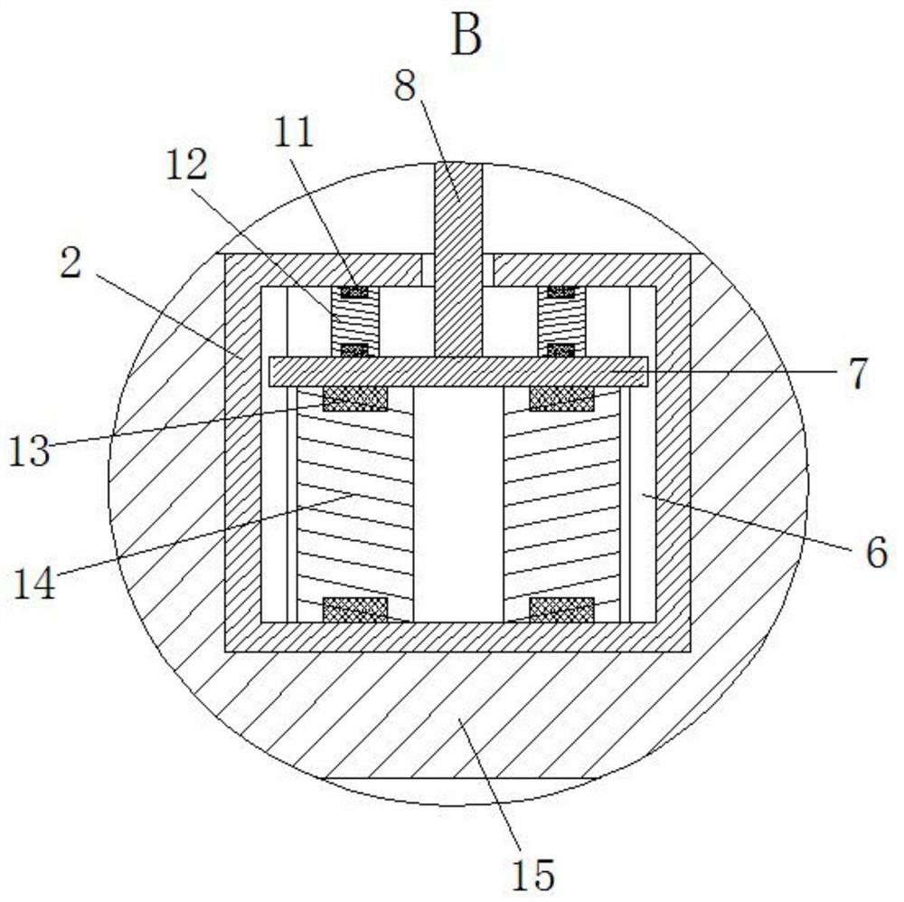 Buffering fender convenient to disassemble, assemble and replace for ship wharf