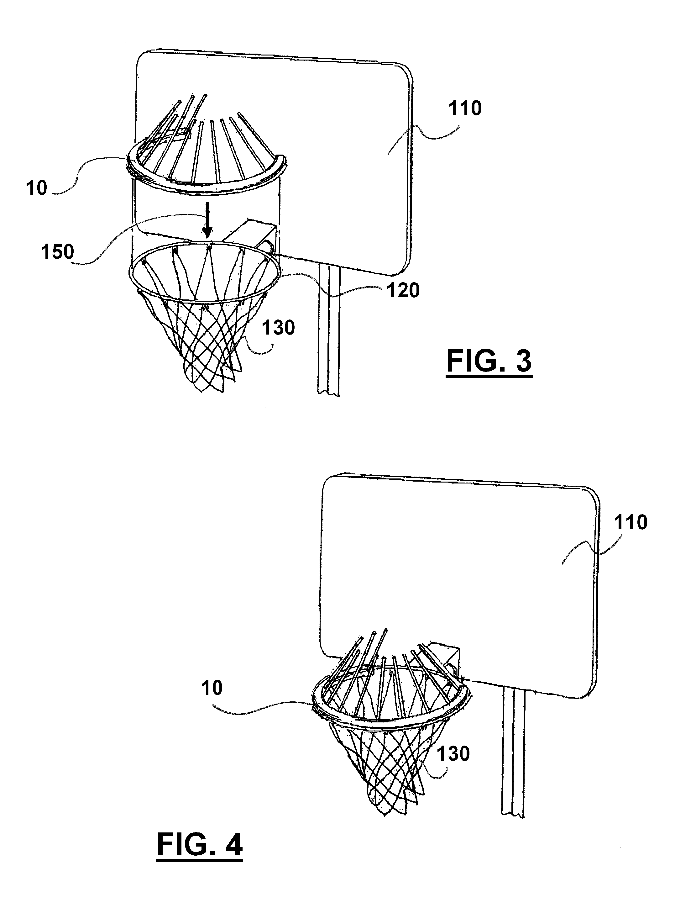 Basketball training device