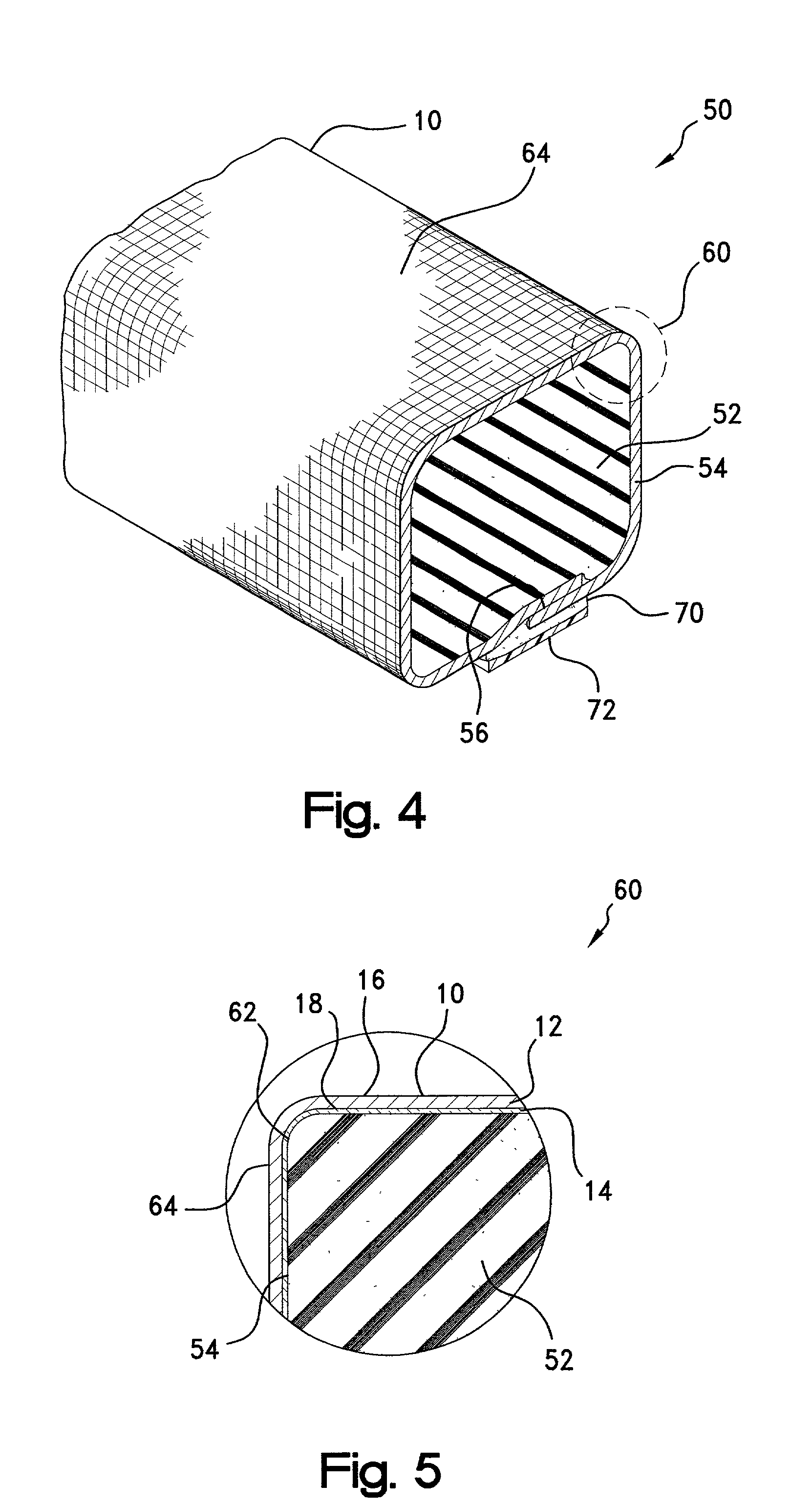 Flame retardant EMI shielding gasket