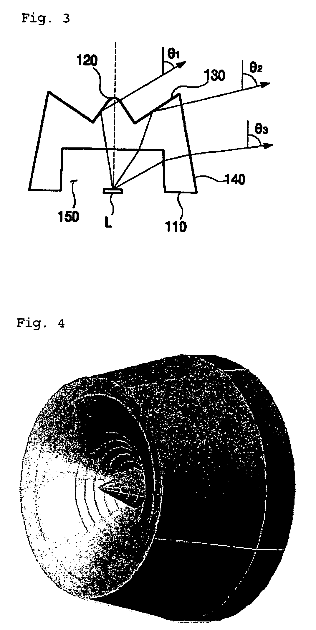 Diffusion lens for diffusing LED light