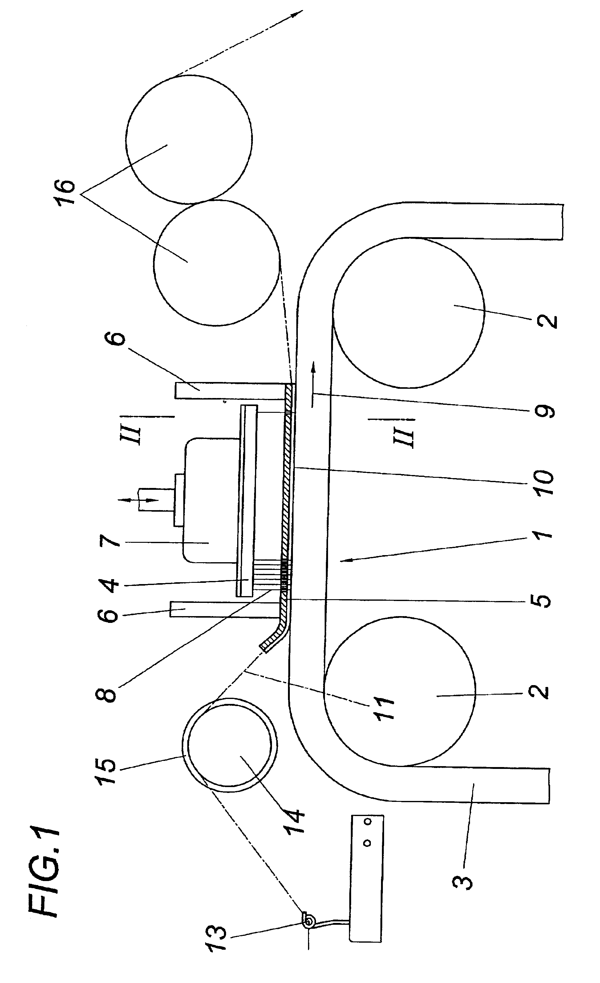 Method for treating a yarn by needling