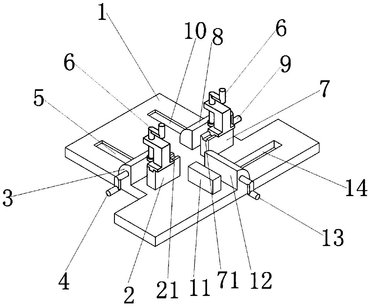 Suspension control arm bushing press-in tool device