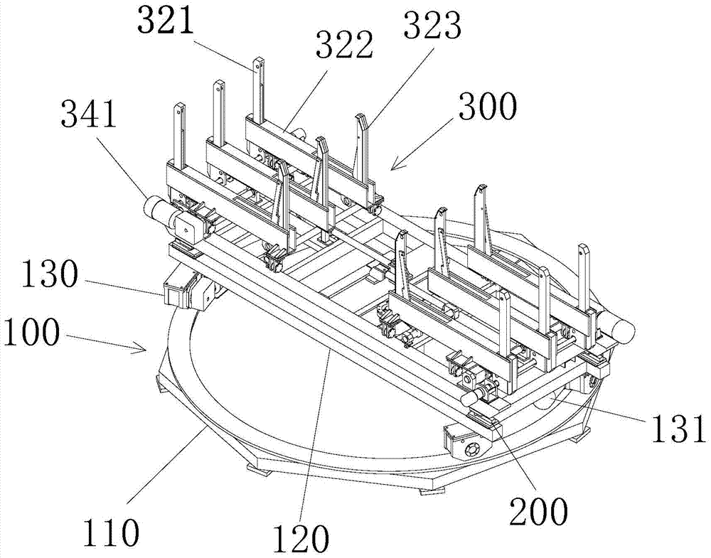 Short spindle binding weighing device