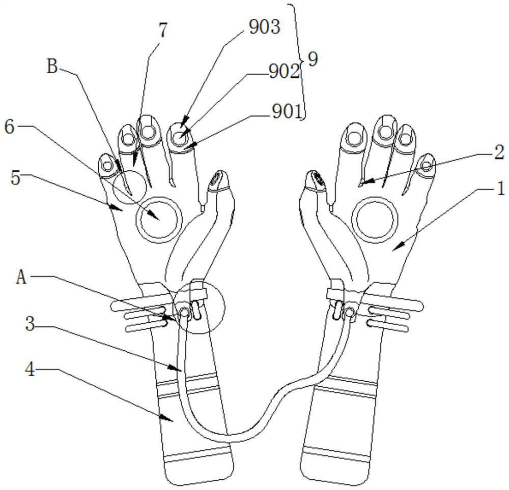 Winter sports outdoor sports glove