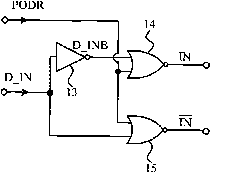 Transient storage circuit suitable for CMOS integration and using method thereof