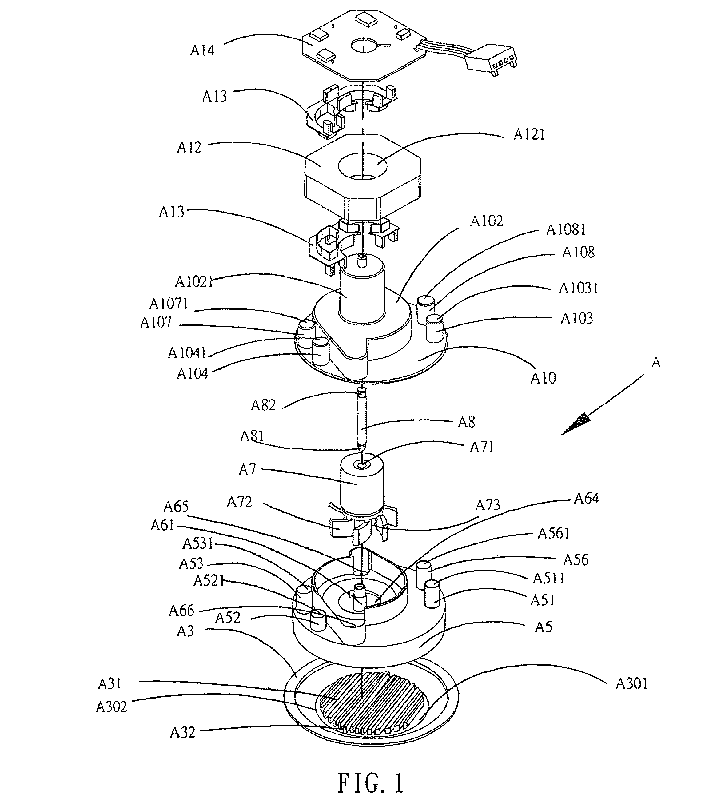 Water cooling type heat dissipation module for electronic device