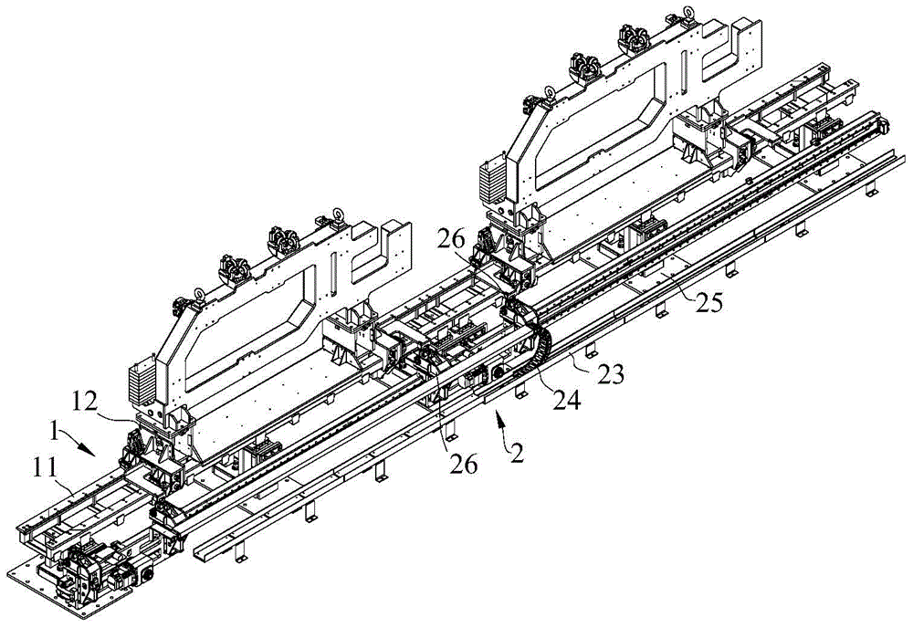 A fixture storage switching system