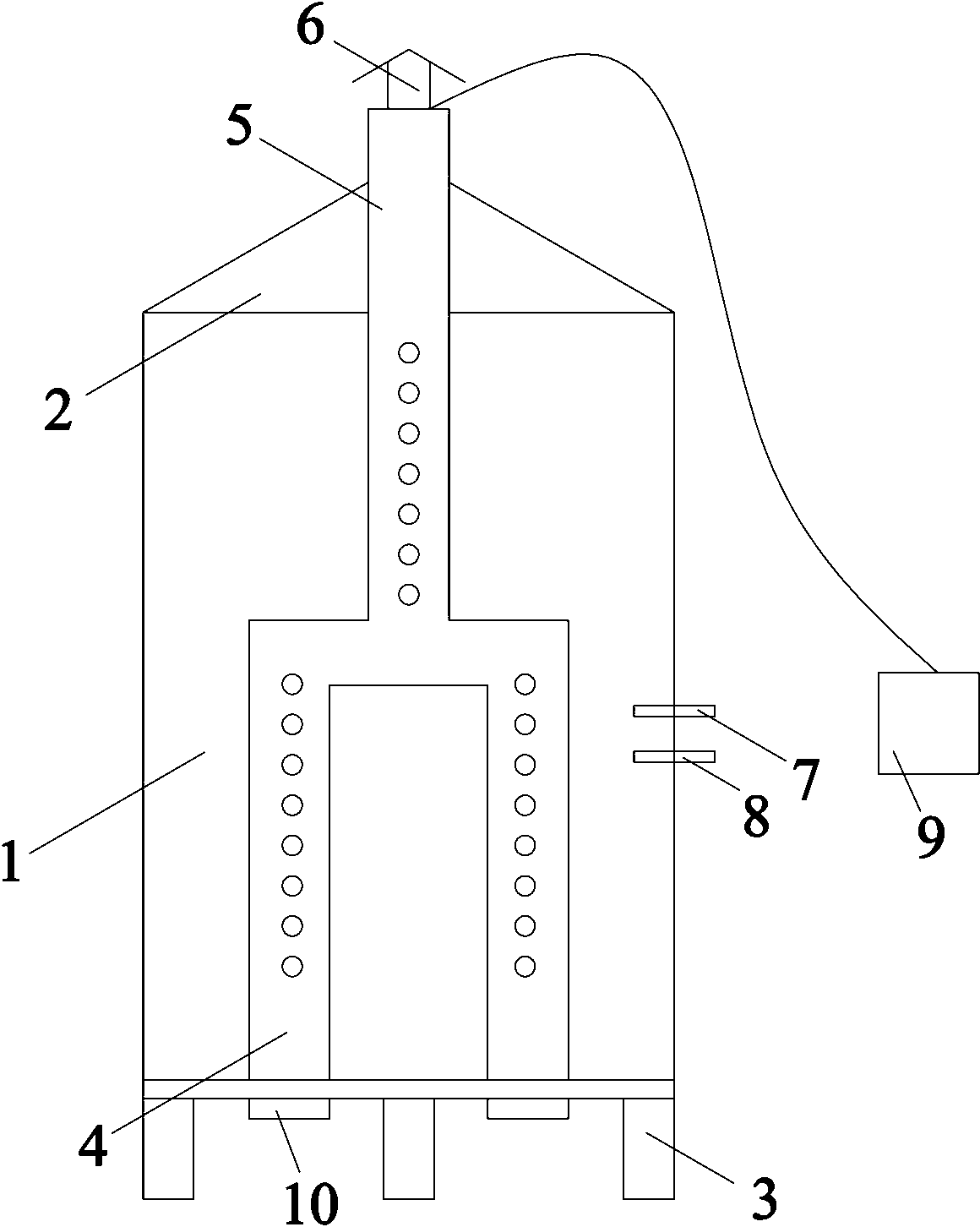 Ventilated heat-dissipating barn