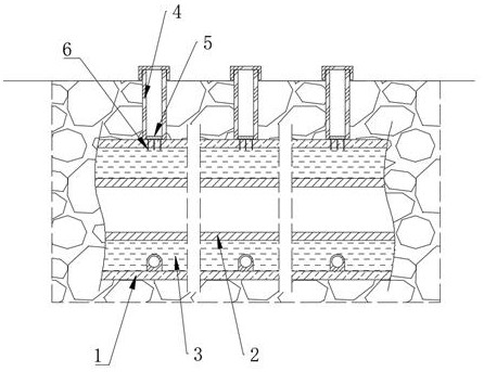 Buried thermal insulation pipeline convenient to detect and detection method thereof