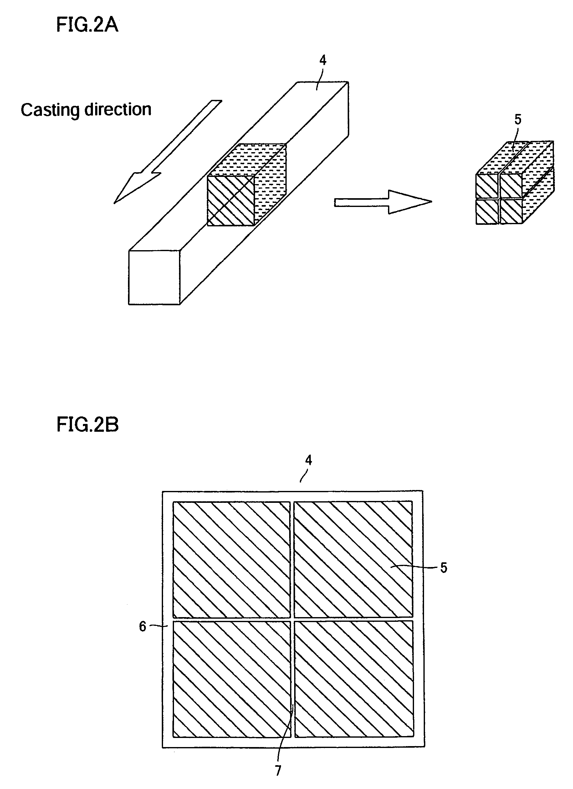 Casting method of silicon ingot and cutting method of the same