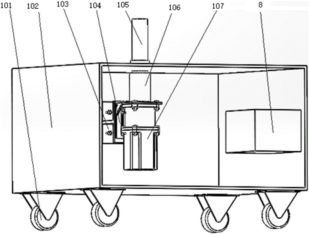 Upper-limb rehabilitation device of half-exoskeleton