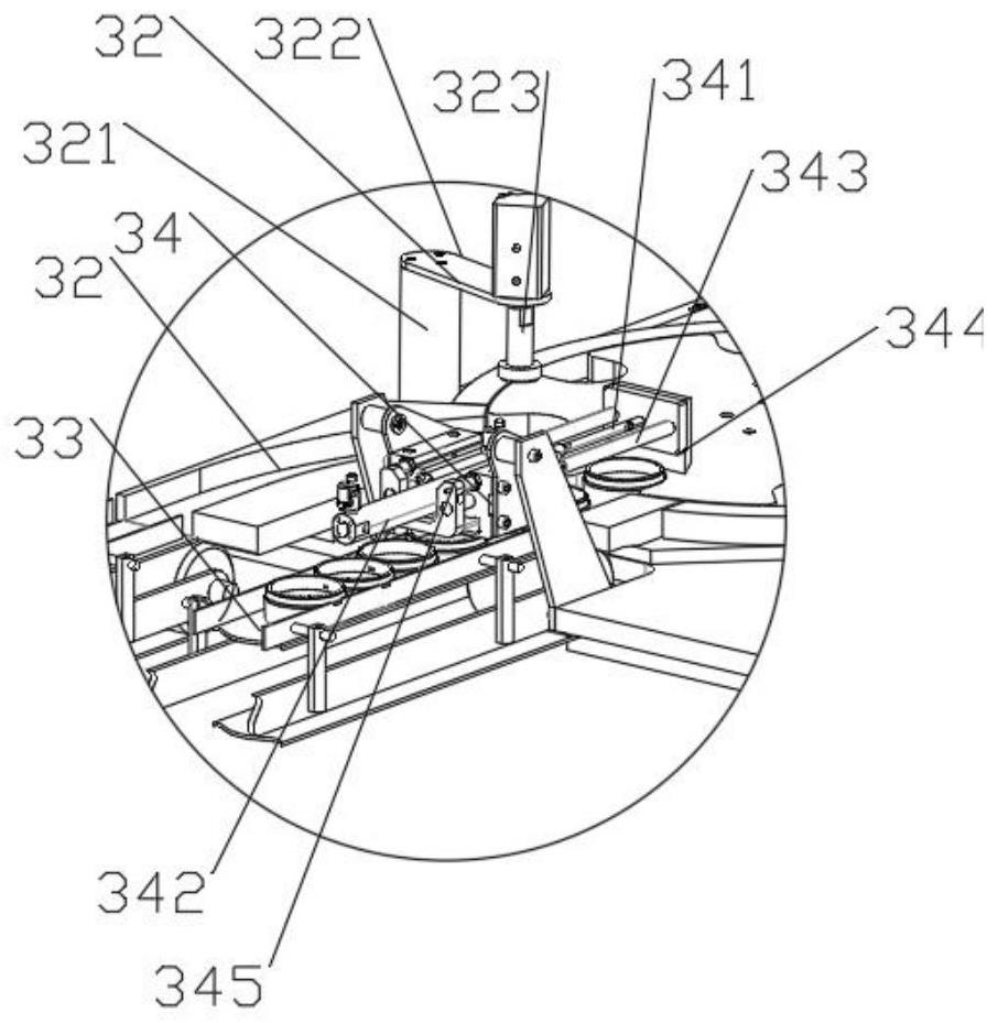 Automatic replacement device for blood test slides