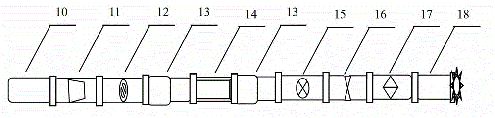 Method for drilling and milling sliding sleeves and ball seats of horizontal well by continuous oil pipe