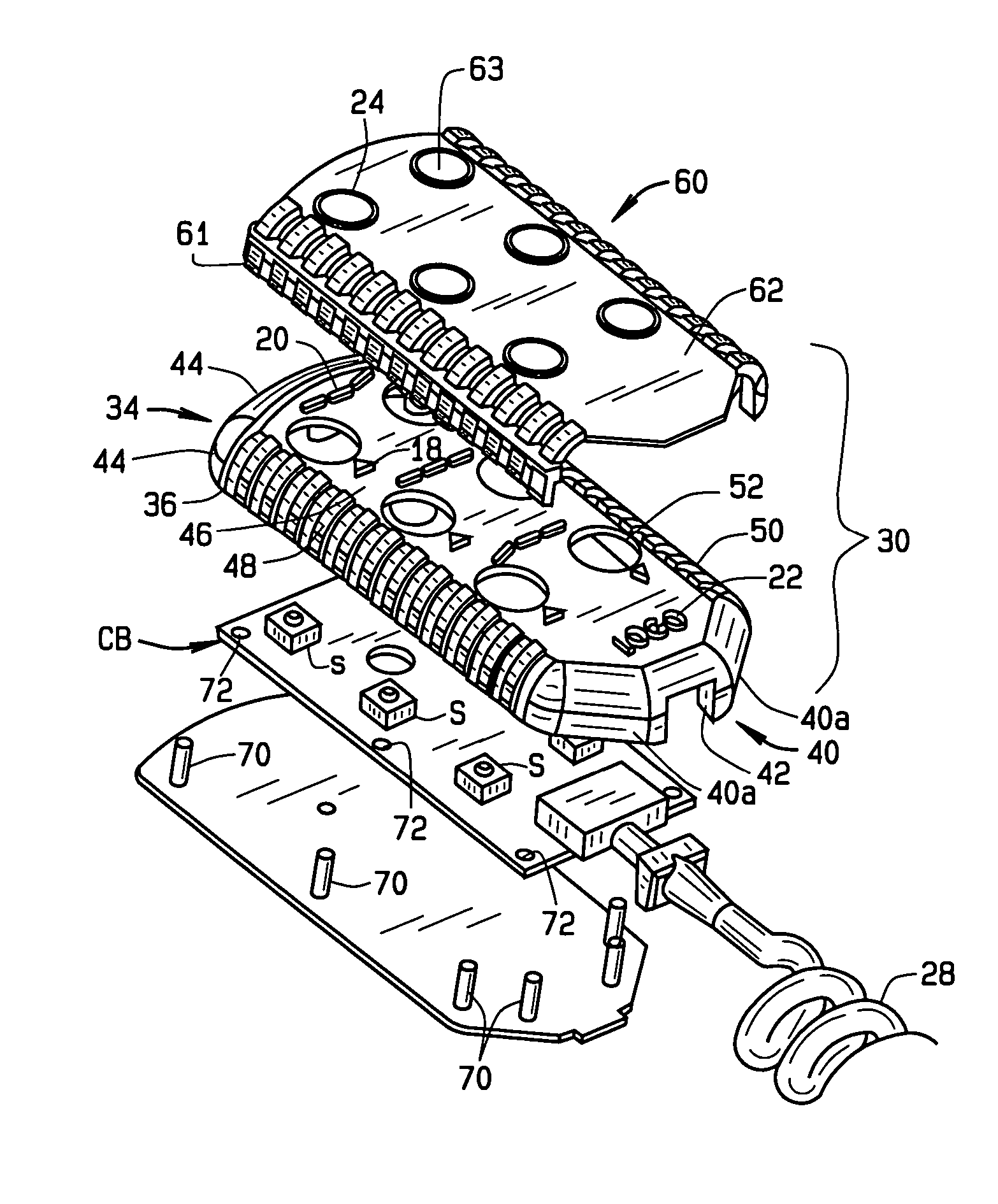 Control housing and method of manufacturing same