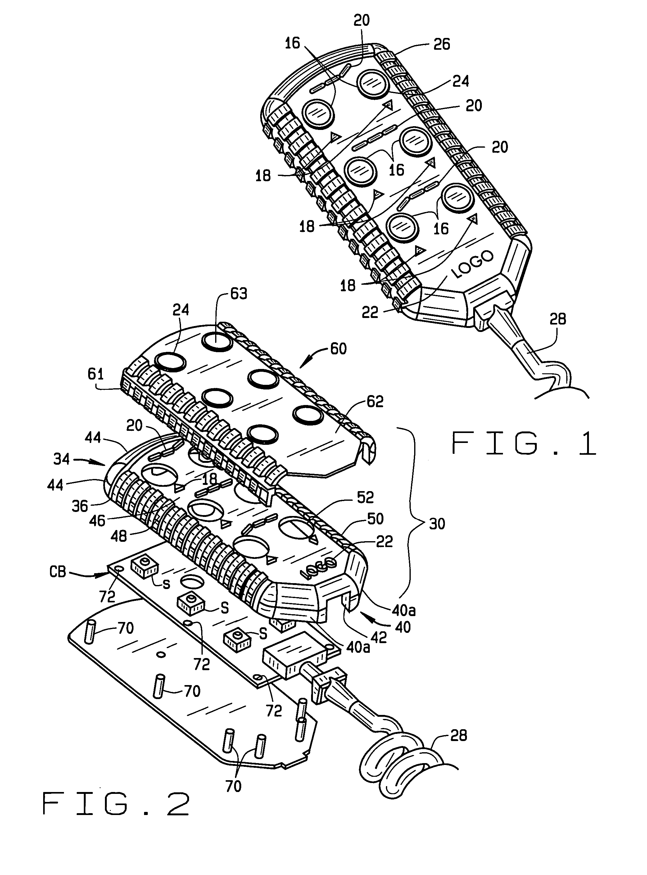 Control housing and method of manufacturing same