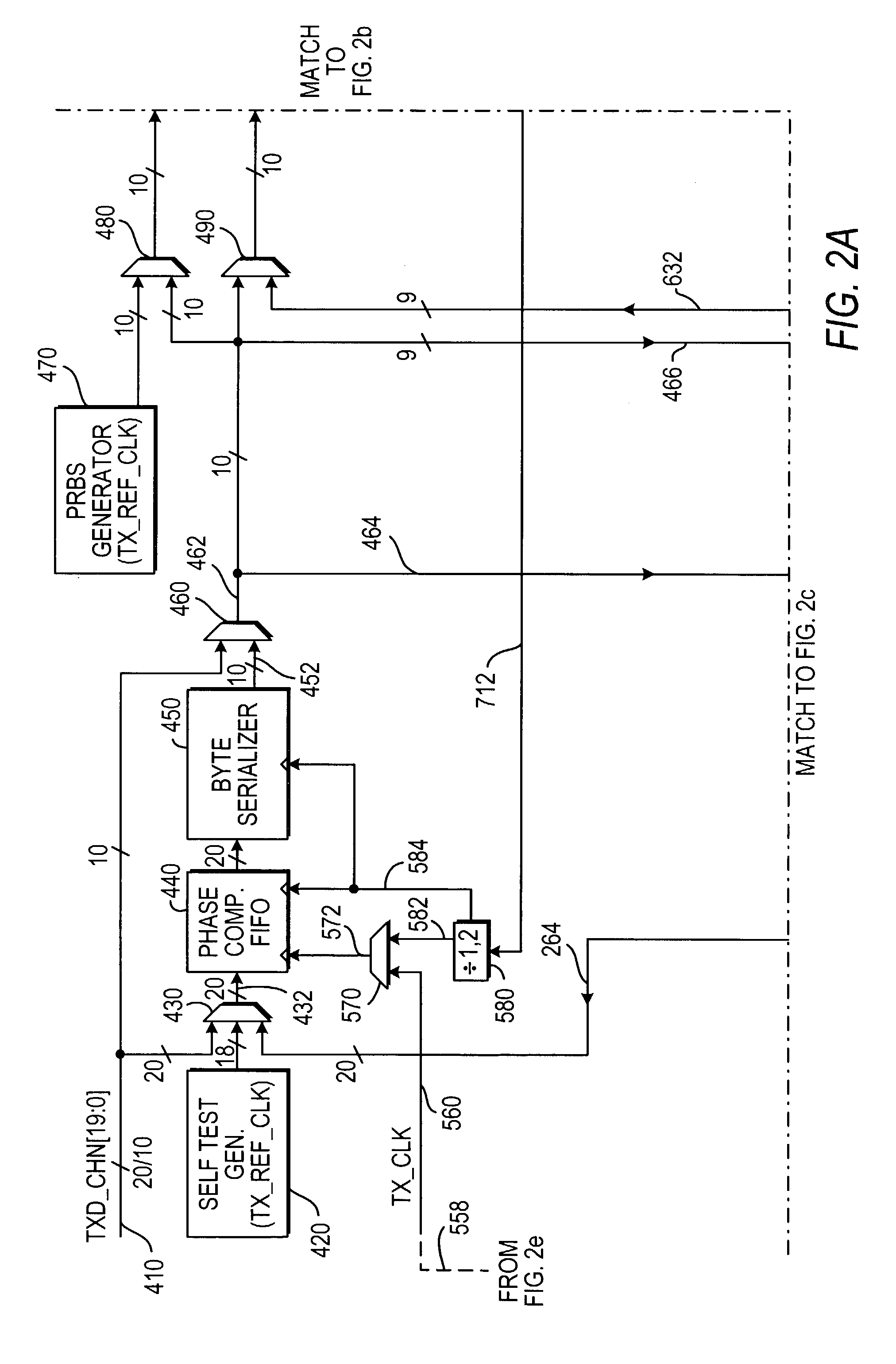 Clock signal circuitry for multi-protocol high-speed serial interface circuitry