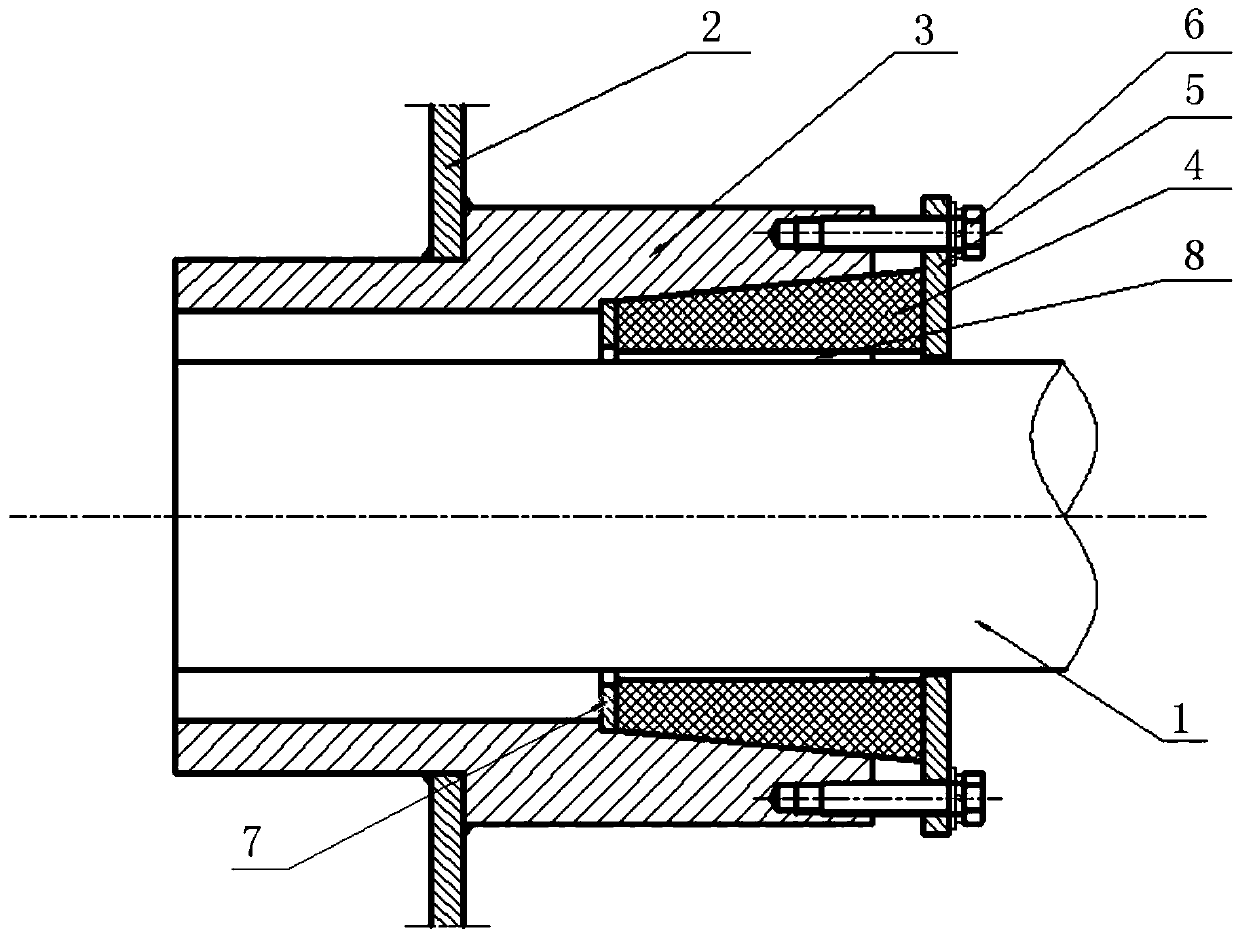 Cable interface sealing mechanism and underwater power transformer