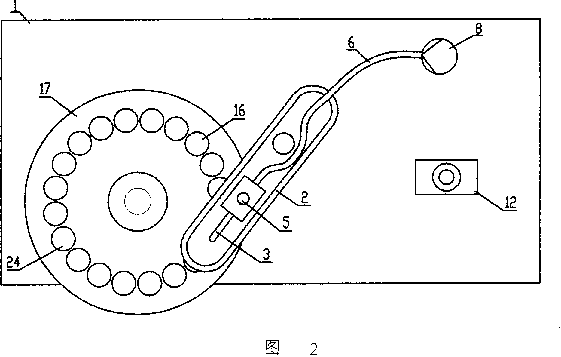 Method and equipment for measuring fluid viscosity of capillary pipeline